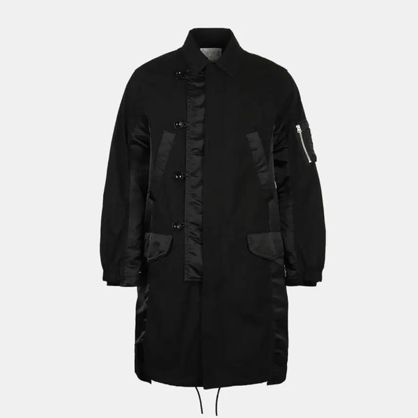 [BUNJANG] Sacai 23SS Military Panel Coat / 사카이 sacai 23SS 밀리터리 코트 SCM-052