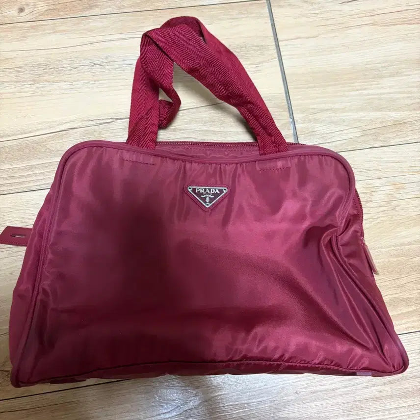 [BUNJANG] Prada Shoulder Bag Burgundy / 프라다 숄더백 버건디