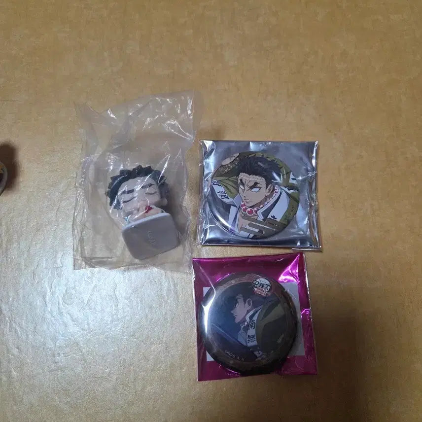 [BUNJANG] Demon Slayer Gyomei Onemutan Gacha Can Badge Bundle Set / 귀멸의칼날 귀칼 교메이 오네무탄 가챠 캔뱃지 일괄 양도