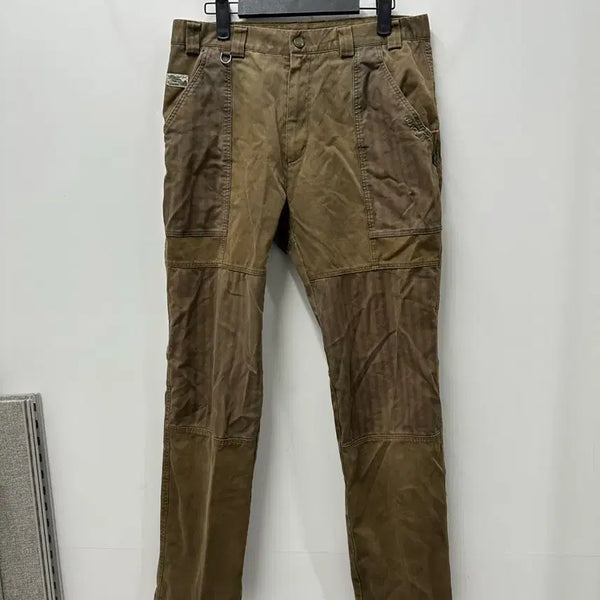 [BUNJANG] Blackyak Khaki Corduroy Patchwork Pants 30 / <만원빈티지 최저가>블랙야크 카키색 코듀로이 패치워크 팬츠 30