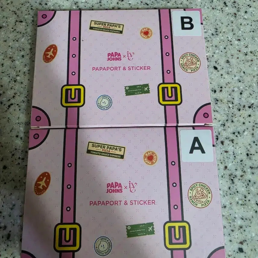 [BUNJANG] IVE (아이브) Passport Photocard Set A/B (Sealed) / [미개봉] 파파존스 아이브 여권포카 A,B 세트 팔아요