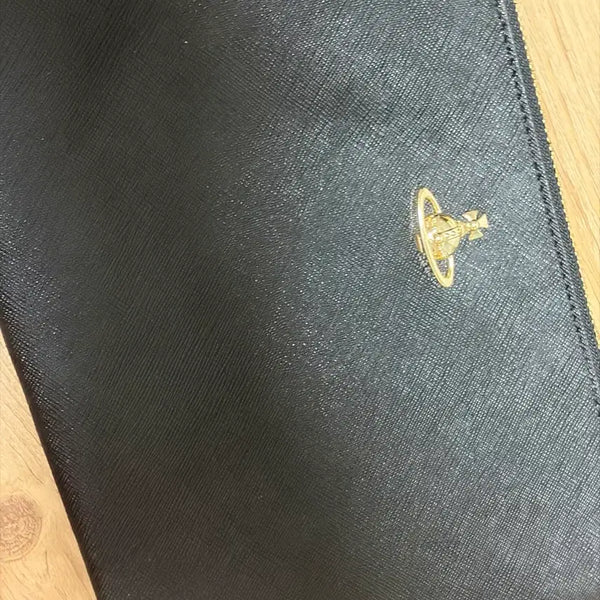 [BUNJANG] Vivienne Westwood Orb Clutch Bag Black / 비비안웨스트우드 오알비 클러치 백 블랙