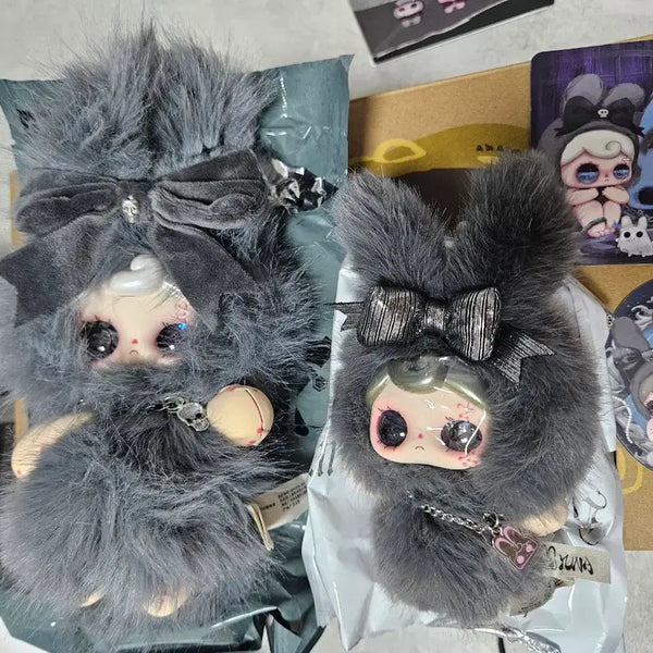 [BUNJANG] ITZY Yuna Nocturn & Nightfall Black Set Doll / 유나 인형 노크턴&나이트폴 검정 세트