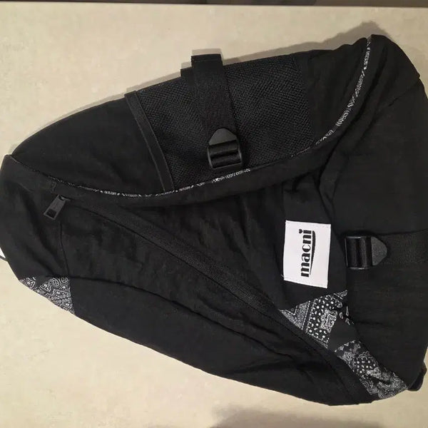 [BUNJANG] Mark Ni Scout Sling Bag Black / 마크니 스카우트 슬링백 블랙 미사용 새제품