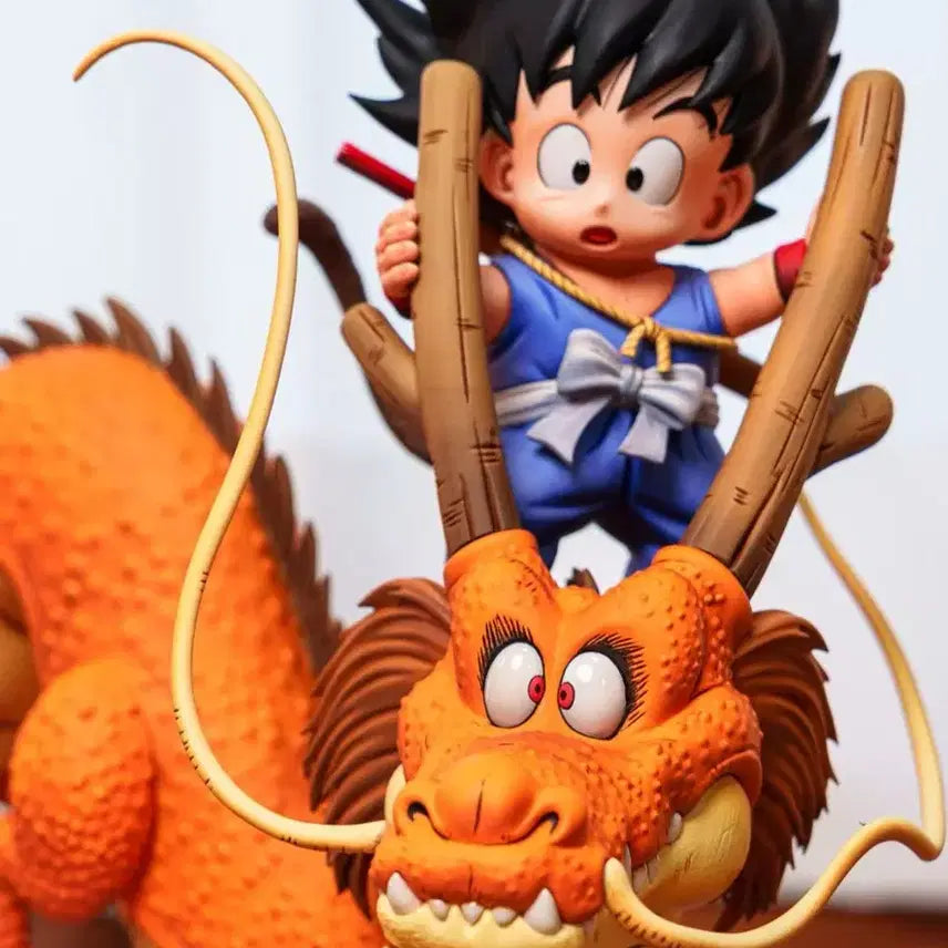 [BUNJANG] Tenka Studio Son Goku & Dragon Resin (Sealed) / 드래곤볼 레진) Tenka studio 손오공 레진(미개봉)