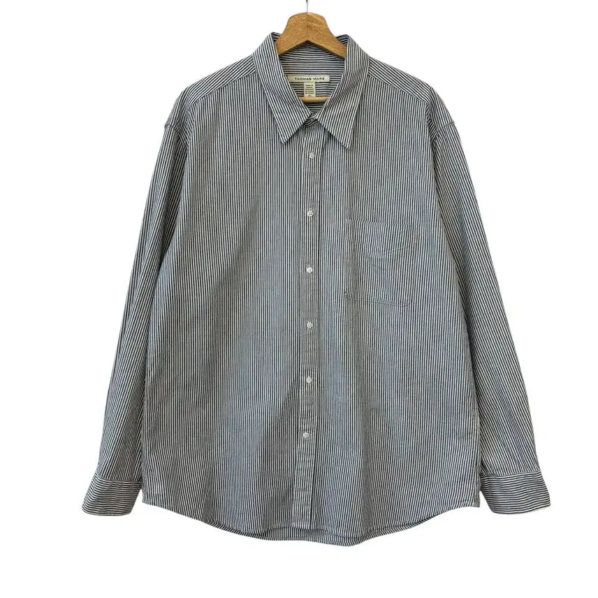 [BUNJANG] Thomas More Stripe Shirt L / 토마스모어 스트라이프 셔츠 L 정품