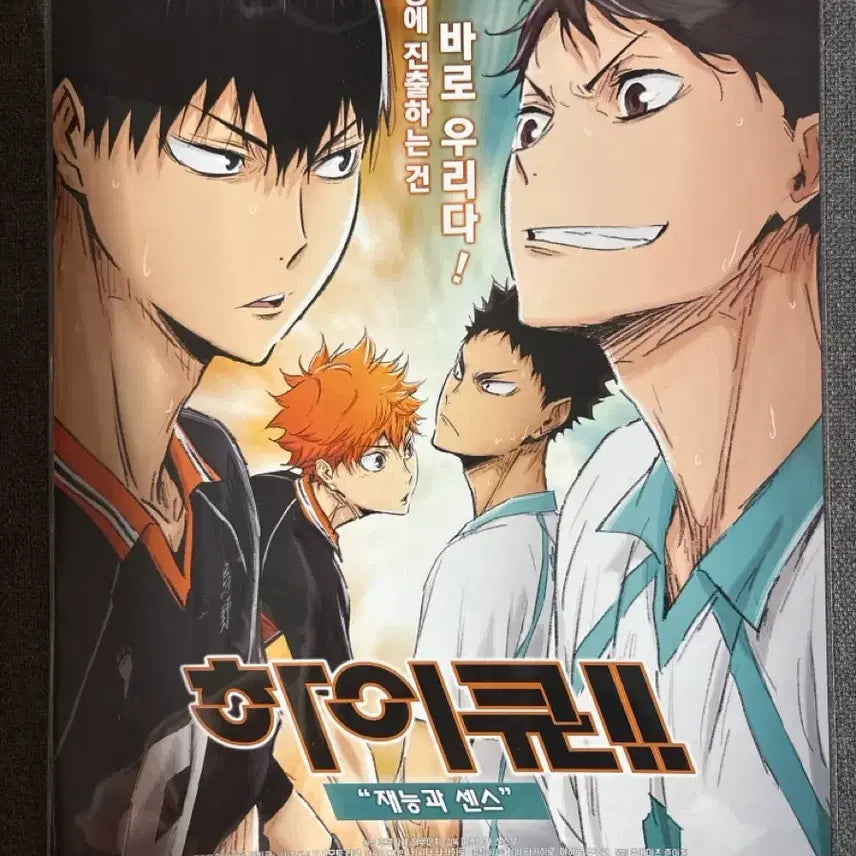 [BUNJANG] Haikyuu!! Talent and Sense Poster / 하이큐 재능과 센스 포스터