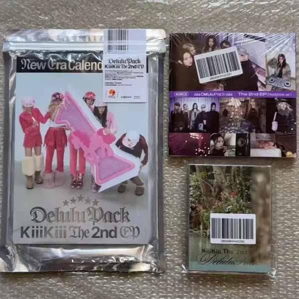 [BUNJANG] Kiiikiii Sealed Album Set / 키키 미개봉 앨범 세트 kiiikiii