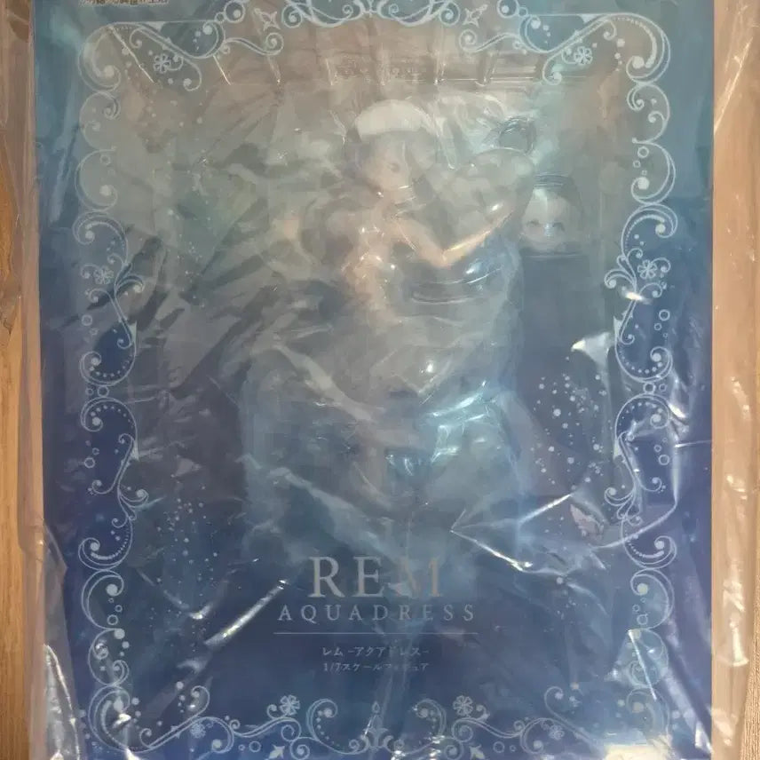 [BUNJANG] DesignCoco Re:Zero Rem Aqua Dress 1/7 Scale Figure (Sealed) / 미개봉 리제로 디자인코코  아쿠아드레스 렘