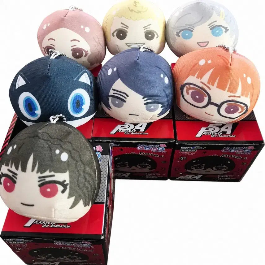 [BUNJANG] Persona 5 Phantom Thieves Manju Nui Bundle Set / [택포7.5]페르소나5 괴도단 만쥬누이 일괄