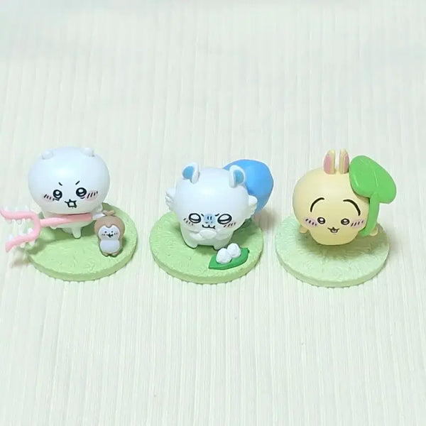 [BUNJANG] Chiikawa "Monjakui" Friends Gacha Figures Set (Series 1 & 2) / (일괄) 치이카와 먼작귀 비넷 프렌즈 1탄,2탄 가챠 피규어 3개