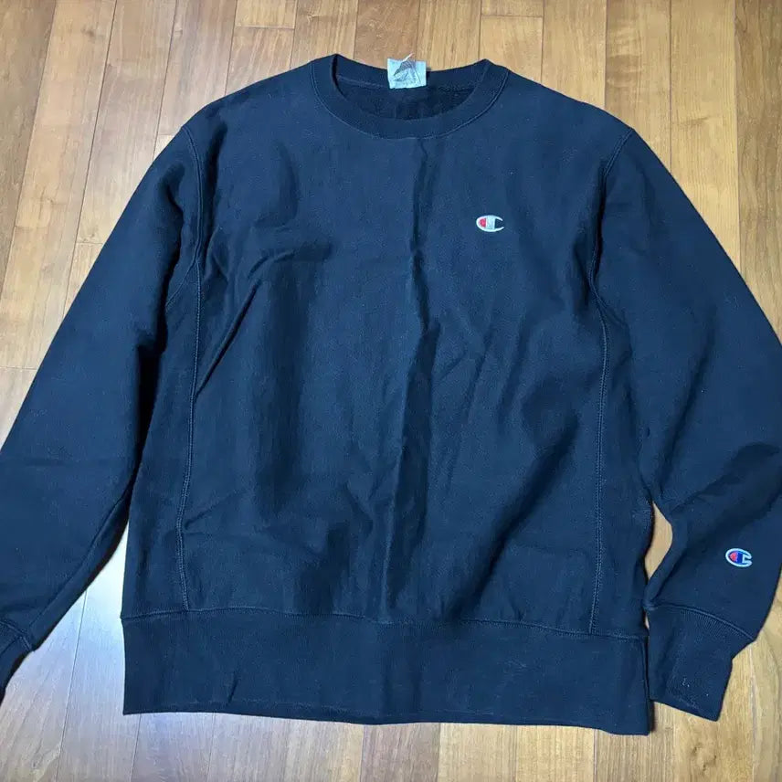 [BUNJANG] Champion Reverse Weave Sweatshirt Black L / 챔피온 리버스위브 맨투맨 블랙 L