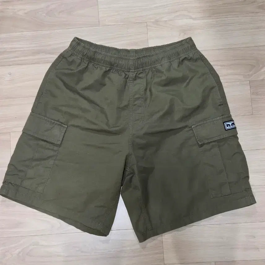 [BUNJANG] OBEY Cargo Shorts Olive / OBEY 카고 반바지 올리브색