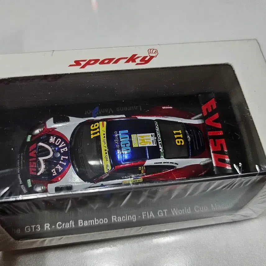 [BUNJANG] Sparky Porsche GT3 R-Craft Bamboo Racing Model / sparky 포르쉐 GT3/ 닛산 GT-R 니스모 새제품 판매