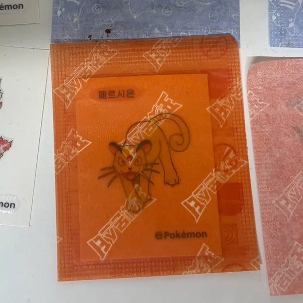 [BUNJANG] Pokemon Persian Sticker Ttibusil / 포켓몬 페르시온 스티커 띠부씰