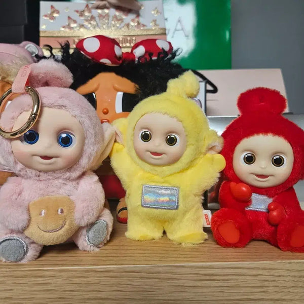 [BUNJANG] Pop Mart Teletubbies Keychain Figure Set (3 Types) / 팝마트 텔레토비 키링 피규어 3종 세트