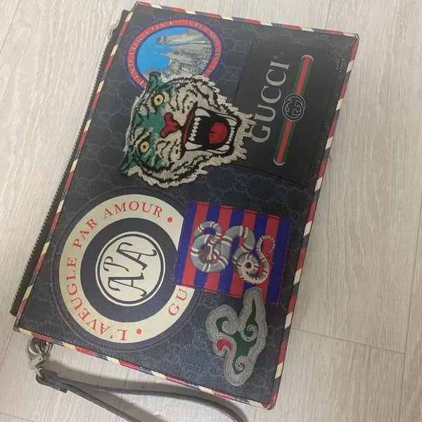 [BUNJANG] Gucci Night Courrier Clutch Bag / [정품]구찌 나이트쿠리에 클러치백