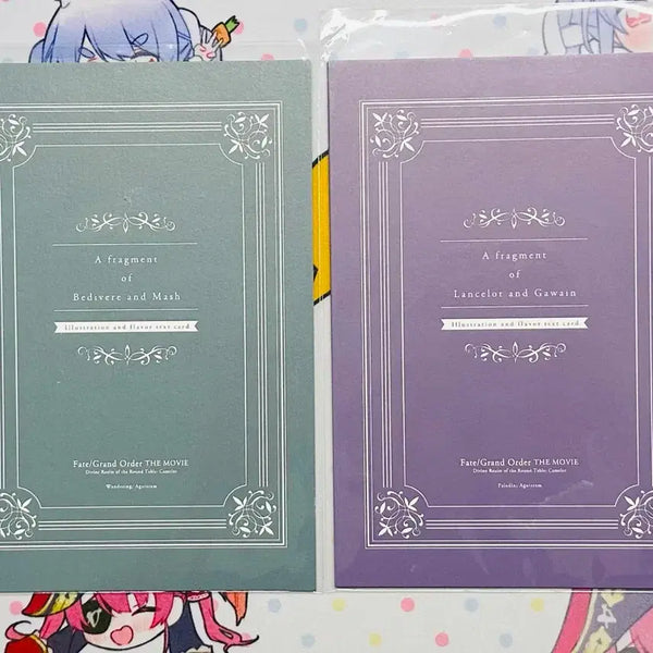 [BUNJANG] Fate/Grand Order The Movie Special Set Bundle / 페이트 그랜드 오더 더 무비 특전 일괄세트