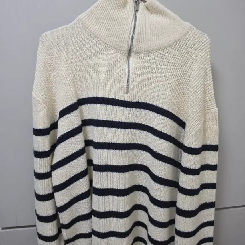 [BUNJANG] Mind Bridge Zip-Up Knit Ivory / 마인드브릿지 집업 니트 아이보리