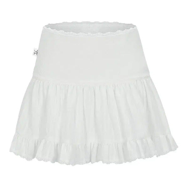 [BUNJANG] Bellialeu Freesia Skirt White / 벨리아르 프리지아 스커트 화이트