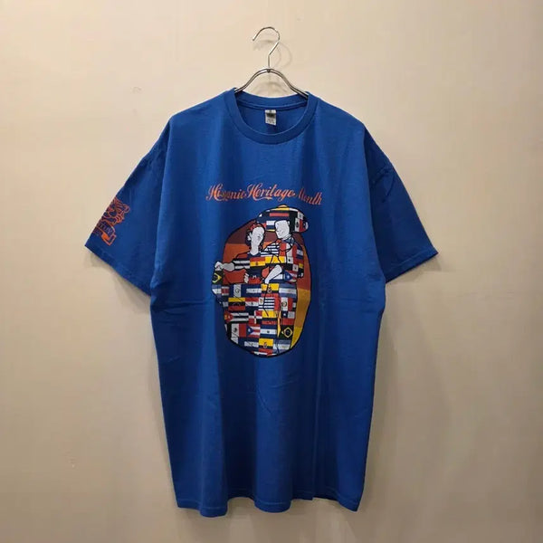 [BUNJANG] Gildan Heavy Cotton Hispanic Heritage Graphic T-Shirt / 길단 헤비코튼 히스패닉 헤리티지 그래픽 반팔티셔츠