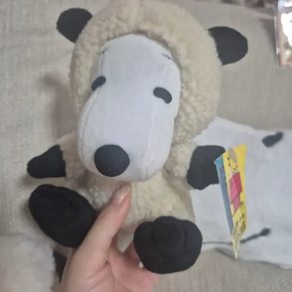 [BUNJANG] Snoopy Sheep Costume Plush Doll / 스누피 양 탈 인형