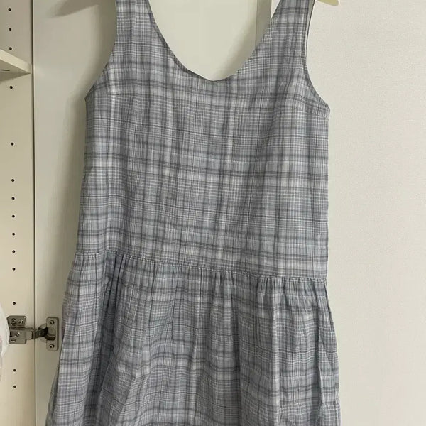 [BUNJANG] Thanat Peony Check Dress / 타낫 피오니체크원피스
