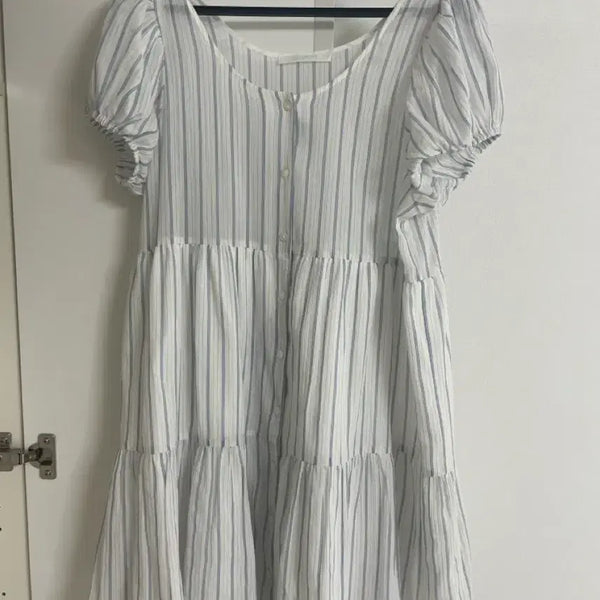 [BUNJANG] Thanat Bripper Puff Dress / 타낫 브리퍼프원피스