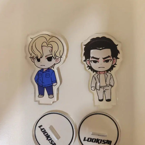 [BUNJANG] Lookism SD Acrylic Stand Set (2 Types) / 외지주 sd 아크릴 스탠드 2종 세트
