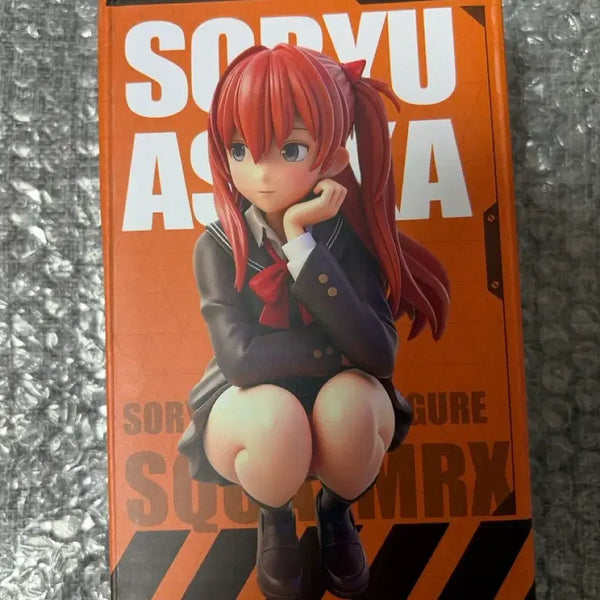 [BUNJANG] Evangelion Asuka School Uniform Figure / 비공식 에반게리온 아스카 교복 피규어