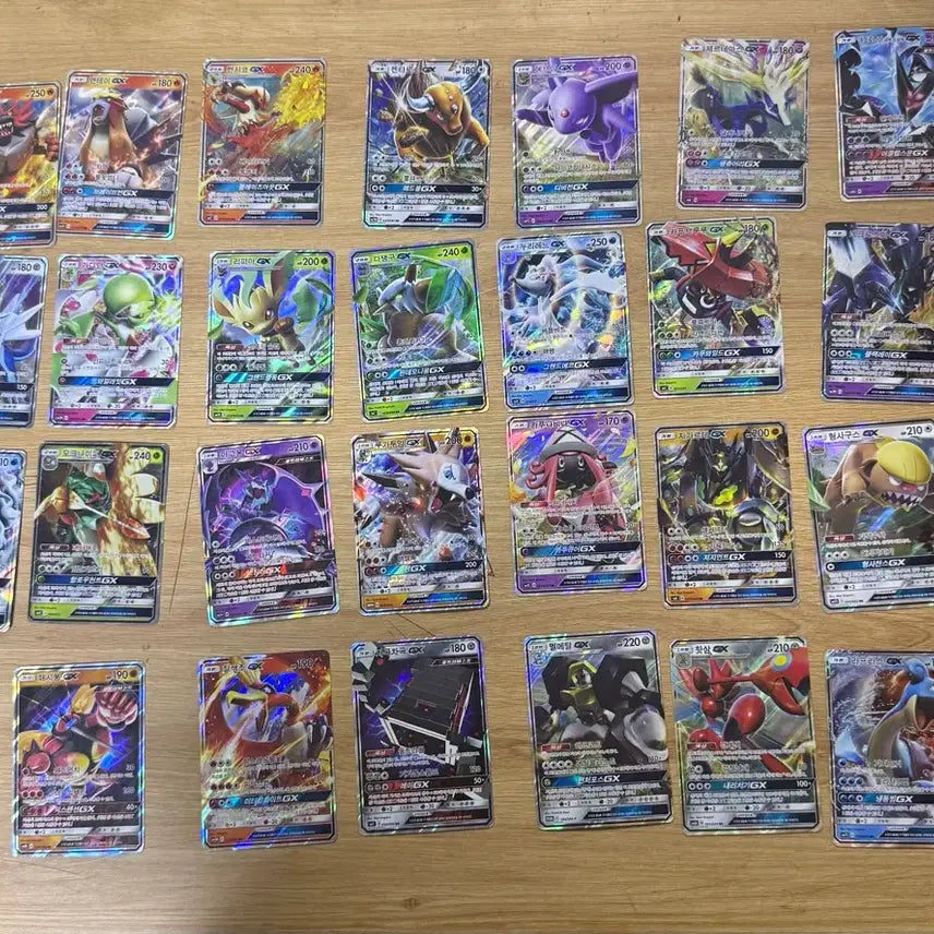 [BUNJANG] Pokemon GX Card Bundle (30 Cards, No Duplicates) / 포켓몬카드gx 30장 일괄 중복x