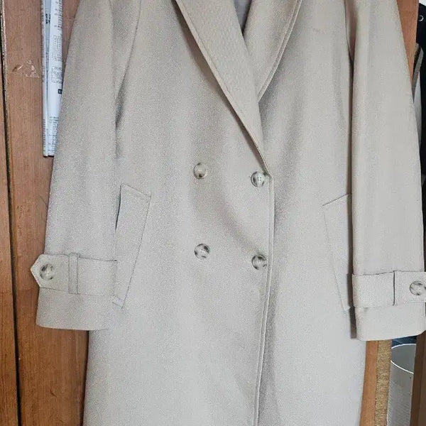 [BUNJANG] Clemat Women's Trench Coat Beige / 클레망 여성 트렌치 코트 베이지