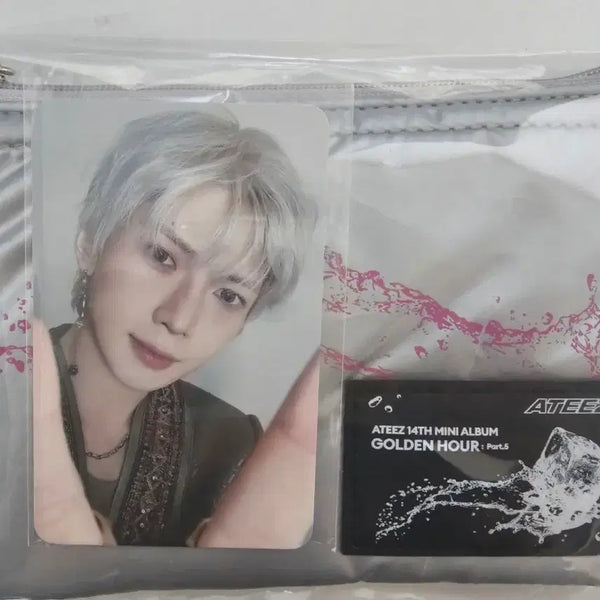 [BUNJANG] ATEEZ Golden Hour : Part.5 Bad Mini Pouch Yeosang MD / 에이티즈 Bad 팝업 미니파우치 여상 MD 골든아워5 원가 양도