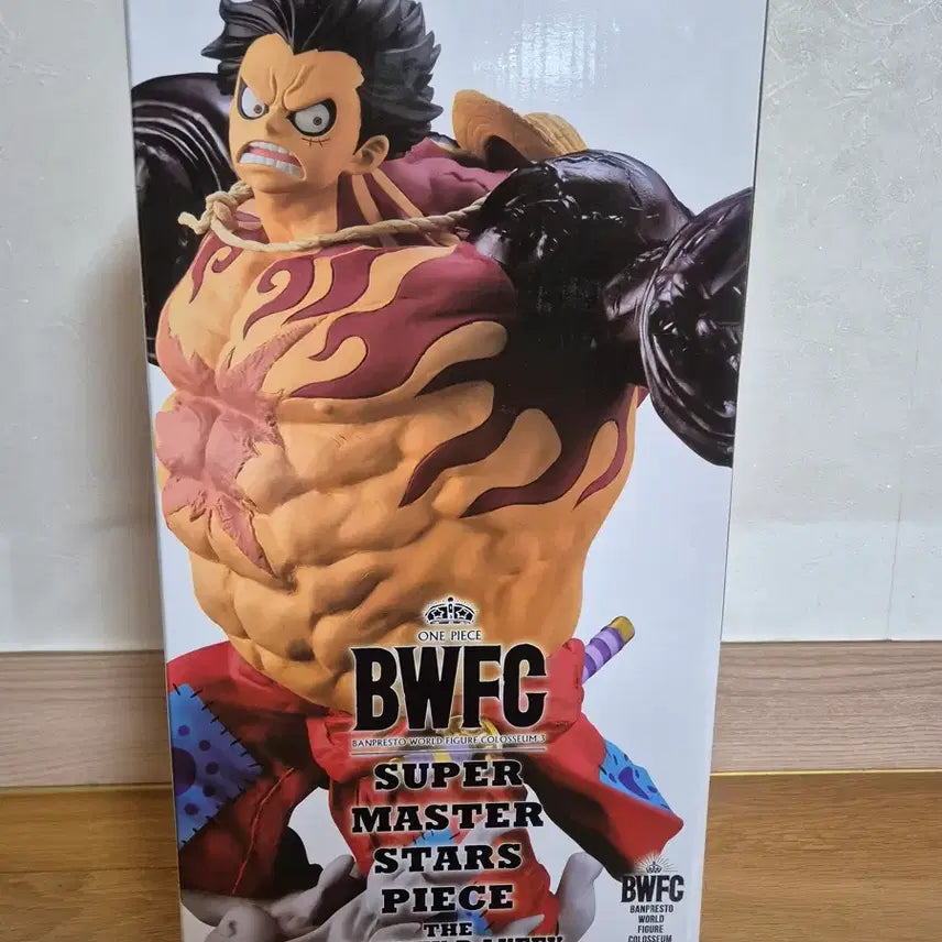 [BUNJANG] One Piece BWFC Super Master Stars Piece Luffy Gear 4 Figure / 원피스 BWFC 슈퍼 마스터 스타즈 피스 루피 기어4 피규어