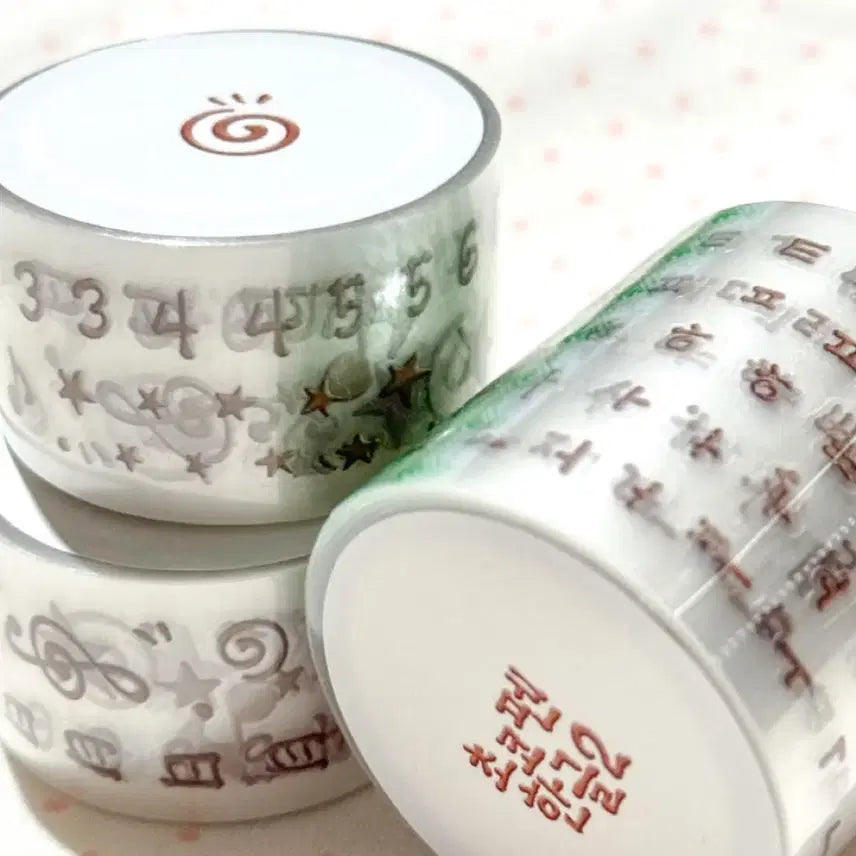 [BUNJANG] Bebe Choco Pen Korean + Symbol Sticker Set / 베베 초코펜 한글+기호 띵