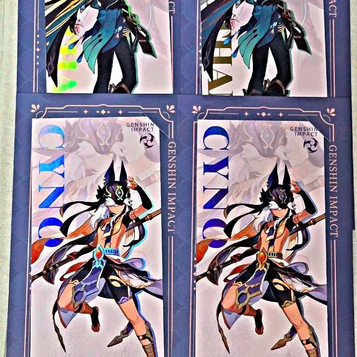 [BUNJANG] Genshin Impact PC Lounge Hologram Ticket - Alhaitham & Cyno / 원신 PC라운지 홀로그램 티켓 알하이탐 사이노