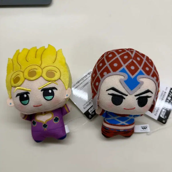 [BUNJANG] JoJo's Bizarre Adventure Chibi Plush Bundle Set (Giorno, Mista) / 죠죠 치비누이 일괄 판매 누이 죠르노 미스타