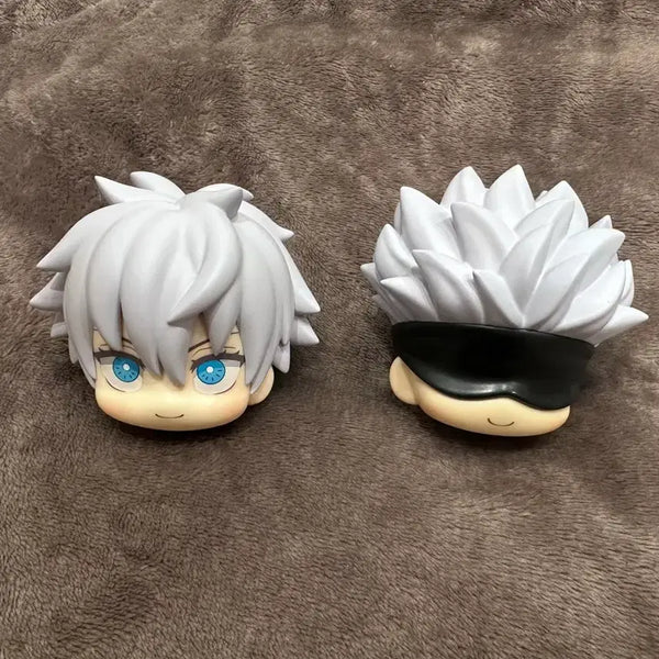 [BUNJANG] Jujutsu Kaisen Satoru Gojo Look Up Head Figure Set (2 Types) / 고죠 사토루 룩업 헤드 피규어 2종