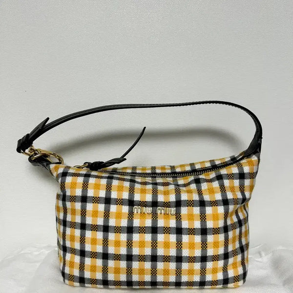 [BUNJANG] Miu Miu Spirit Print Paille Mini Bag / 미우미우 스피릿 프린트 파유 미니백