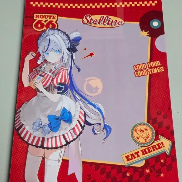 [BUNJANG] Stellive Aokumo Rin Clear File L-Holder Six Stars Pop-up Store Exclusive / 스텔라이브 아오쿠모 린 특전 클리어파일 l홀더 식스스타 팝업스토어 팝업
