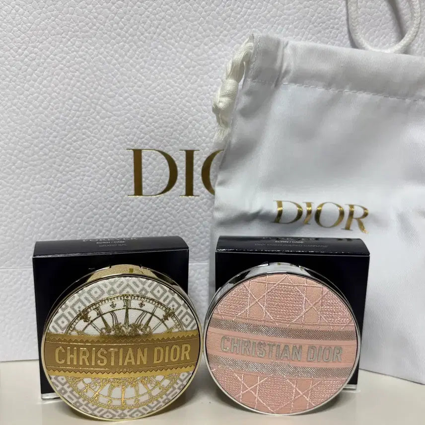 [BUNJANG] Dior Cushion Case Limited Edition with Pouch / 디올 쿠션 케이스
