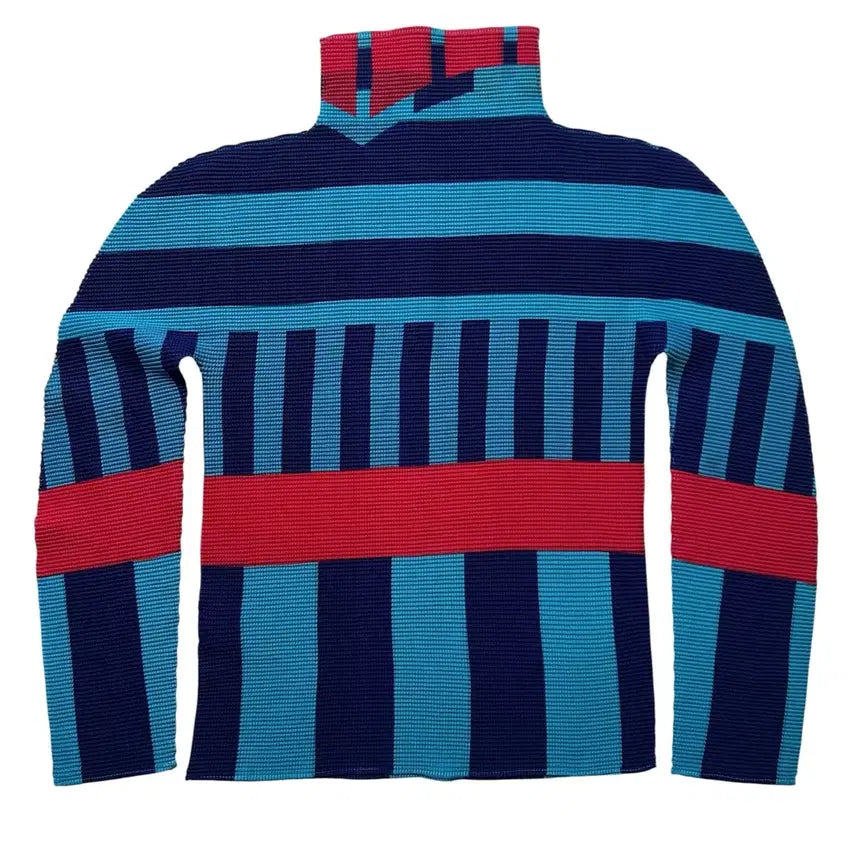 [BUNJANG] Issey Miyake Me Pleats Pattern Long Sleeve / [Free] 이세이 미야케 me 플리츠 패턴 롱슬리브