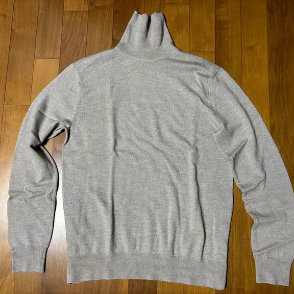 [BUNJANG] Club Monaco Men's Merino Wool Knit Sweater - Grey / 클럽모나코 남성니트