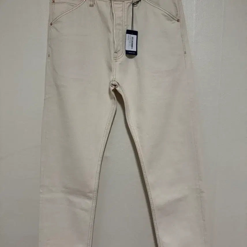 [BUNJANG] Drake's Ecru Selvedge Denim Contrast Stitch Jeans - Size 32 / 드레익스 에크루 셀비지 데님 콘트라스트 스티치 32사이즈