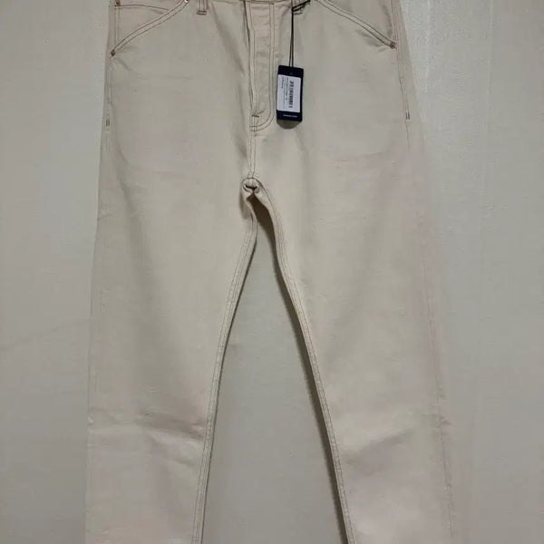 [BUNJANG] Drake's Ecru Selvedge Denim Contrast Stitch Jeans - Size 32 / 드레익스 에크루 셀비지 데님 콘트라스트 스티치 32사이즈