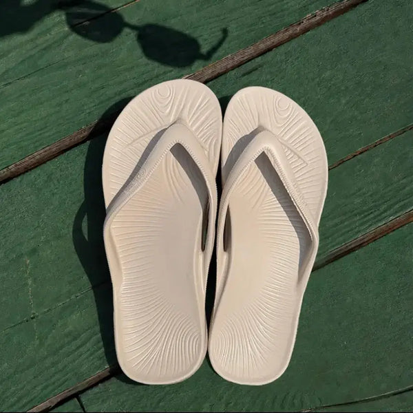 [BUNJANG] Solette Mulgyeol Flip Flops Oatmeal / 새상품 솔레뜨 쪼리 플립플랍 240 오트밀