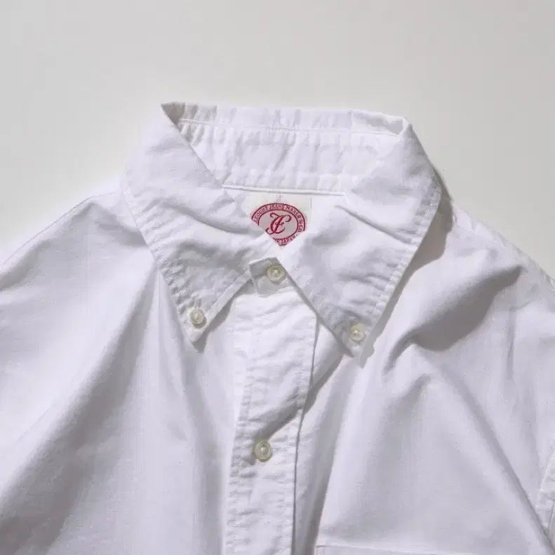 [BUNJANG] Fullcount White Oxford Shirt / 풀카운트 WHITE OXFORD SHIRT