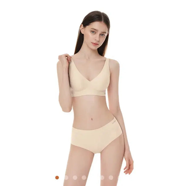[BUNJANG] Andar Comfortable Daily Bra Beige / 안다르 브라