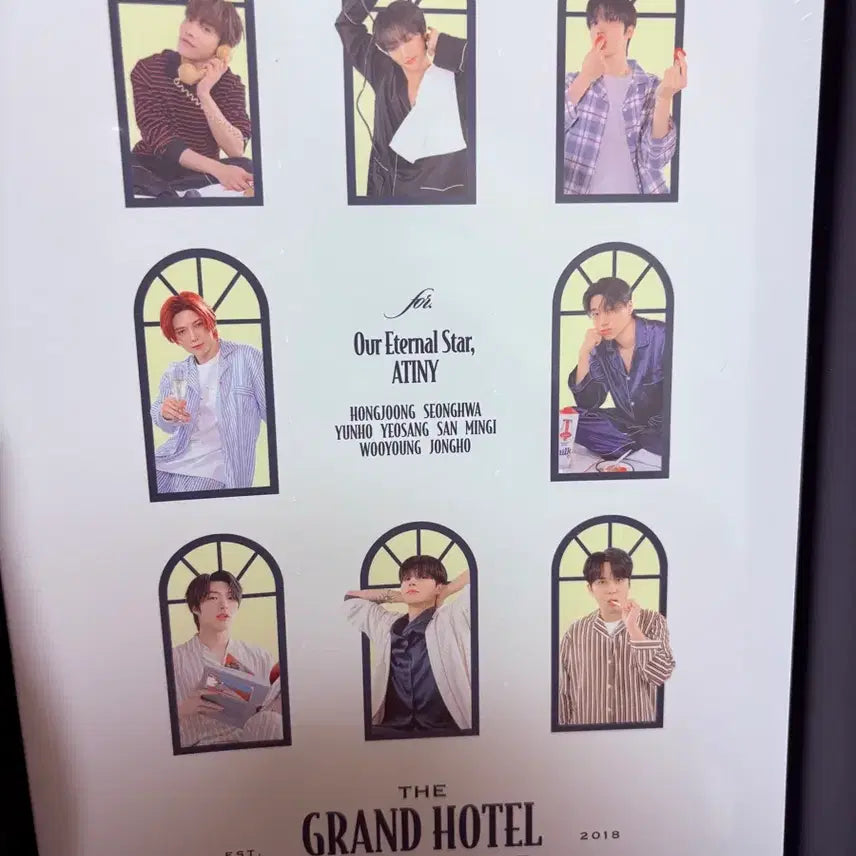 [BUNJANG] ATEEZ 6th Membership Kit Photobook & Door Hanger / 에이티즈 ATEEZ 6기 도어행거&포토북