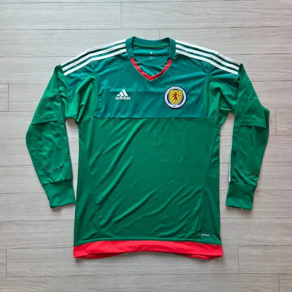 [BUNJANG] Adidas Scotland National Football Team Goalkeeper Long Sleeve Jersey Replica 100 / 아디다스 국가대표 긴팔 축구유니폼 레플 100 팝니다